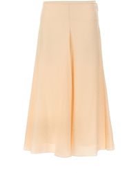 Fendi - 100% Silk Skirts - Lyst