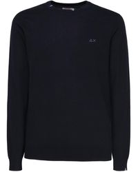 Sun 68 - Sweater With Logo - Lyst
