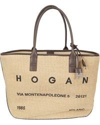 Hogan - Chic Mini Shopper Handbag - Lyst