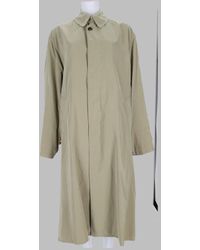 Maison Margiela - Single-Breasted Trench Coat Polyester & Raincoats - Lyst