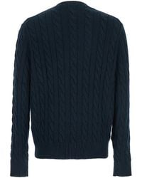 Polo Ralph Lauren - Crew Neck Sweater With Pony Embroidery - Lyst