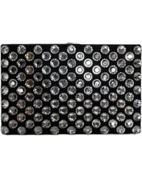 Dolce & Gabbana - Velvet Crystal Clutch Evening Party Purse Bag - Lyst
