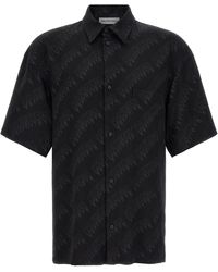 Balenciaga - Printed Logo Shirt - Lyst