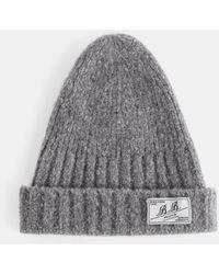 B.B. Wallace - Shore Beanie Heather Wool And Cashmere Hat - Lyst