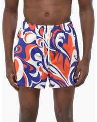 DSquared² - Logo Boxer Midi Swim Shorts Clothing Beachwear - Lyst