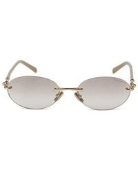 Tiffany & Co. - Sunglasses Light-Pale/Pale Metal Eyewear - Lyst