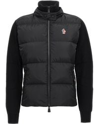 Moncler - Two-Material Cardigan - Lyst