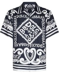 Dolce & Gabbana - Marina Print Shirt - Lyst