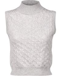 Brunello Cucinelli - Cashmere Cable Knit Sweater Clothing - Lyst
