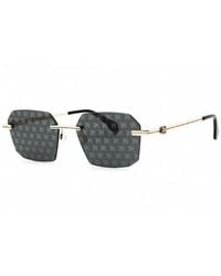 Palm Angels - Sunglasses Geometric Rimless, Frame And Gradient Lens Peri10Gquartz7654 - Lyst