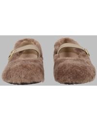 Birkenstock - Ballerina Santa Clarita Lamb Fur Shoe - Lyst