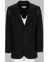 Maison Margiela - Tailored Jacket With Two-Button Closure - Lyst