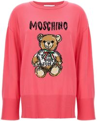 Moschino - Teddy Bear Sweater, Cardigans - Lyst