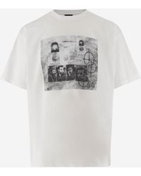 44 Label Group - Cotton T-Shirt With Print - Lyst