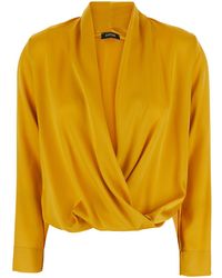 Le Plain - Blouse Georgette Blouses - Lyst