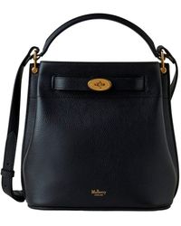 Mulberry - 'Small Islington' Bucket Bag With Twist Lock Closure - Lyst