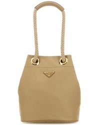 Prada - Sand Re-Nylon Mariner Bucket Bag - Lyst