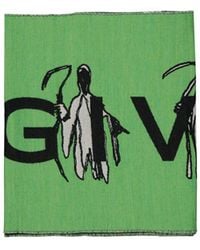 Givenchy - Logo Wool Scarf - Lyst