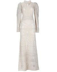 Isabel Marant - Crochet Dione Dress Cotton - Lyst