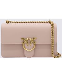 Pinko - Leather Love One Shoulder Bag - Lyst