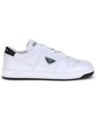Prada - Leather Sneakers - Lyst