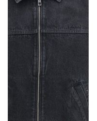 Loewe - Zip-Up Denim Jacket Cotton - Lyst