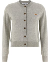 Maison Kitsuné - 'Baby Fox' Cardigan - Lyst