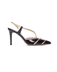 Gianvito Rossi - Leather Slingback Pumps - Lyst