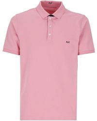 Fay - Polo Shirt With Logo - Lyst