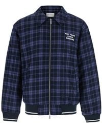 Drole de Monsieur - Jacket Flannen Tech Fabric Polyester; Wool; Hemp Coat - Lyst