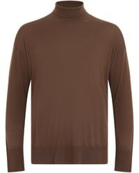 Max Mara - S Max Mara High Collar Sweater - Lyst