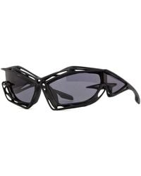 Givenchy - Sunglasses Geometric Full Rim, Shiny Frame And Mirror Lens Gv40081I02A - Lyst