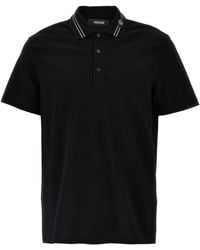 Versace - Cotton Polo - Lyst