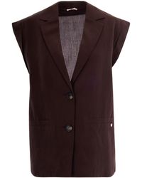Liu Jo - Gilet Lyocell-Linen - Lyst
