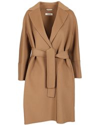 Max Mara - Short Double Wool Coat - Lyst