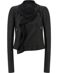 Rick Owens - Lamb Leather Jacket Clothing - Lyst
