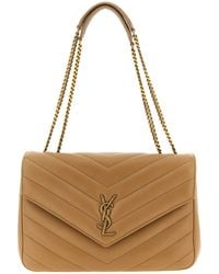 Saint Laurent - 'Loulou' Large Shoulder Bag - Lyst