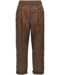 Brunello Cucinelli - Cotton Casual Pants - Lyst
