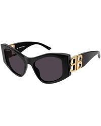 Balenciaga - Sunglasses Cat Eye Full Rim, Frame And Lens Bb0287S001 - Lyst