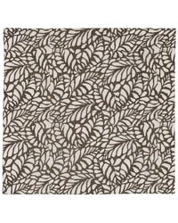 Brunello Cucinelli - All-Over Botanical Print Scarf - Lyst