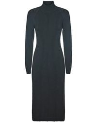 Alberta Ferretti - Mid-Length Knitted Dress - Lyst