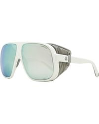 Moncler - Diffractor Apres Ski Sunglasses Ml0206 24C 66Mm Plastic (Injected) - Lyst