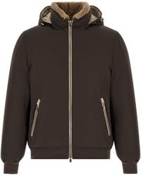 Brunello Cucinelli - Polyamide Full-Length Jacket Clothing - Lyst