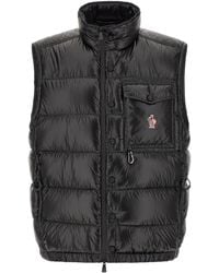 Moncler - Quilted Logo Jacket - Lyst