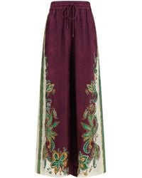 ALÉMAIS - Ruthie Pants Viscose; Silk - Lyst