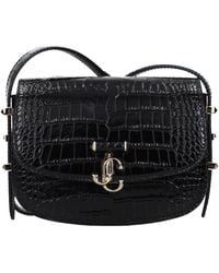 Jimmy Choo - Leather Crossbody Bags - Lyst