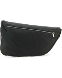 Burberry - Slate Leather Large Shield Crossbody Bag - Lyst