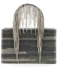 Kara - Bag With Crystals Polyester Handbags - Lyst