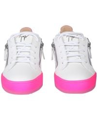 Giuseppe Zanotti - Maylondon Sneakers Leather Trainers - Lyst