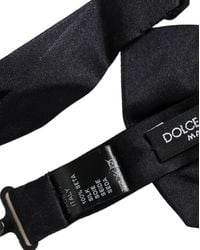 Dolce & Gabbana - Silk Adjustable Neck Papillon Bow Tie - Lyst